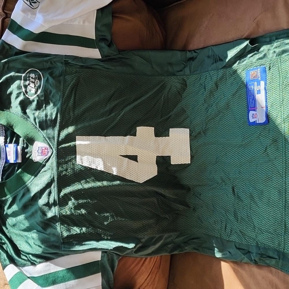 NFL Jets Favre #4 Football Jersey, Size S